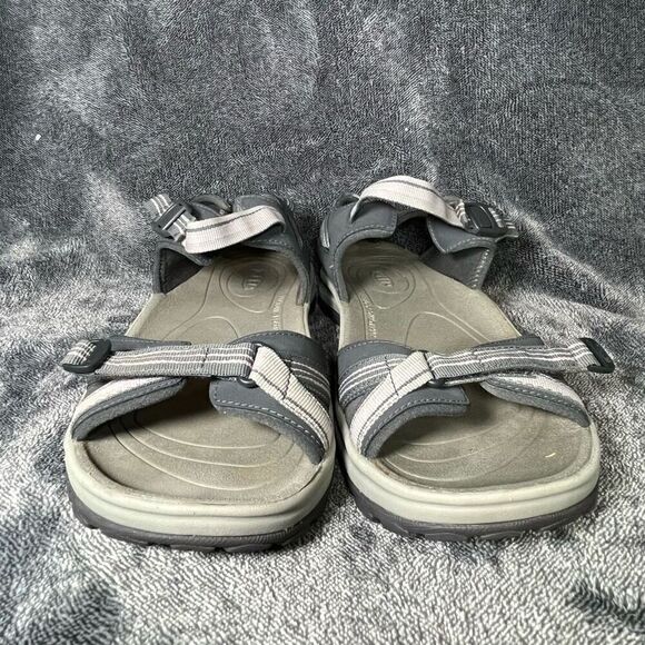 🖤 Keen Womens Sandals Anatomic Footbed Pink/Gray sz 11 Strappy Adjustable - Picture 3 of 8